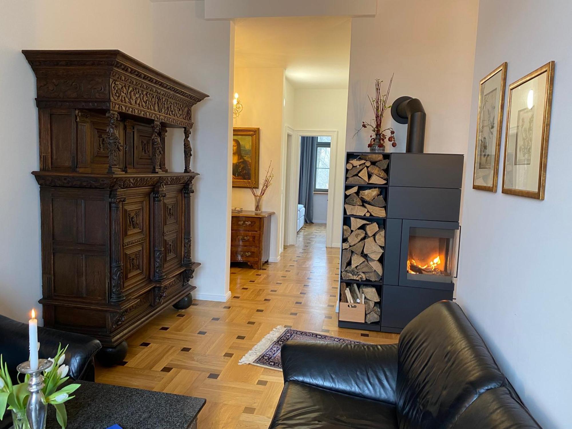شقة Altes Pfarrhaus Papstdorf المظهر الخارجي الصورة